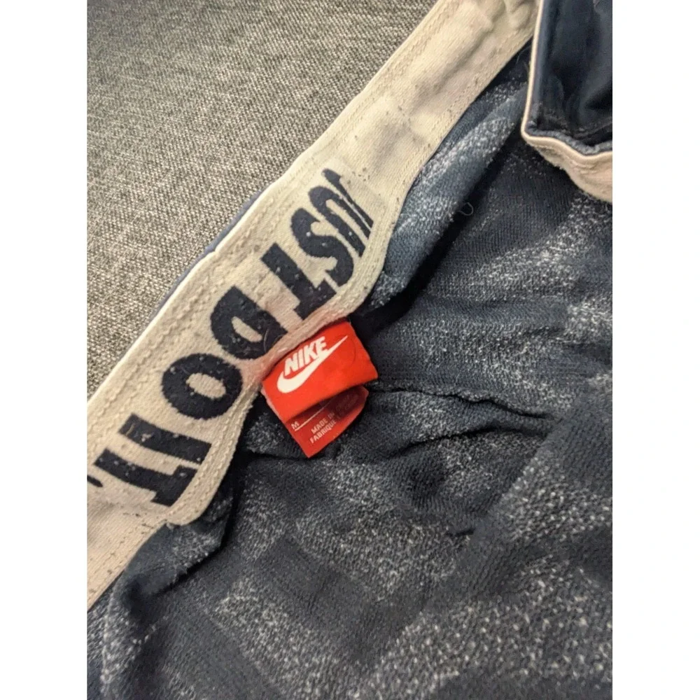 Nike Men's Y2K Medium Black Abstract Jogger‎ Sweatpants Athleisure Activewear